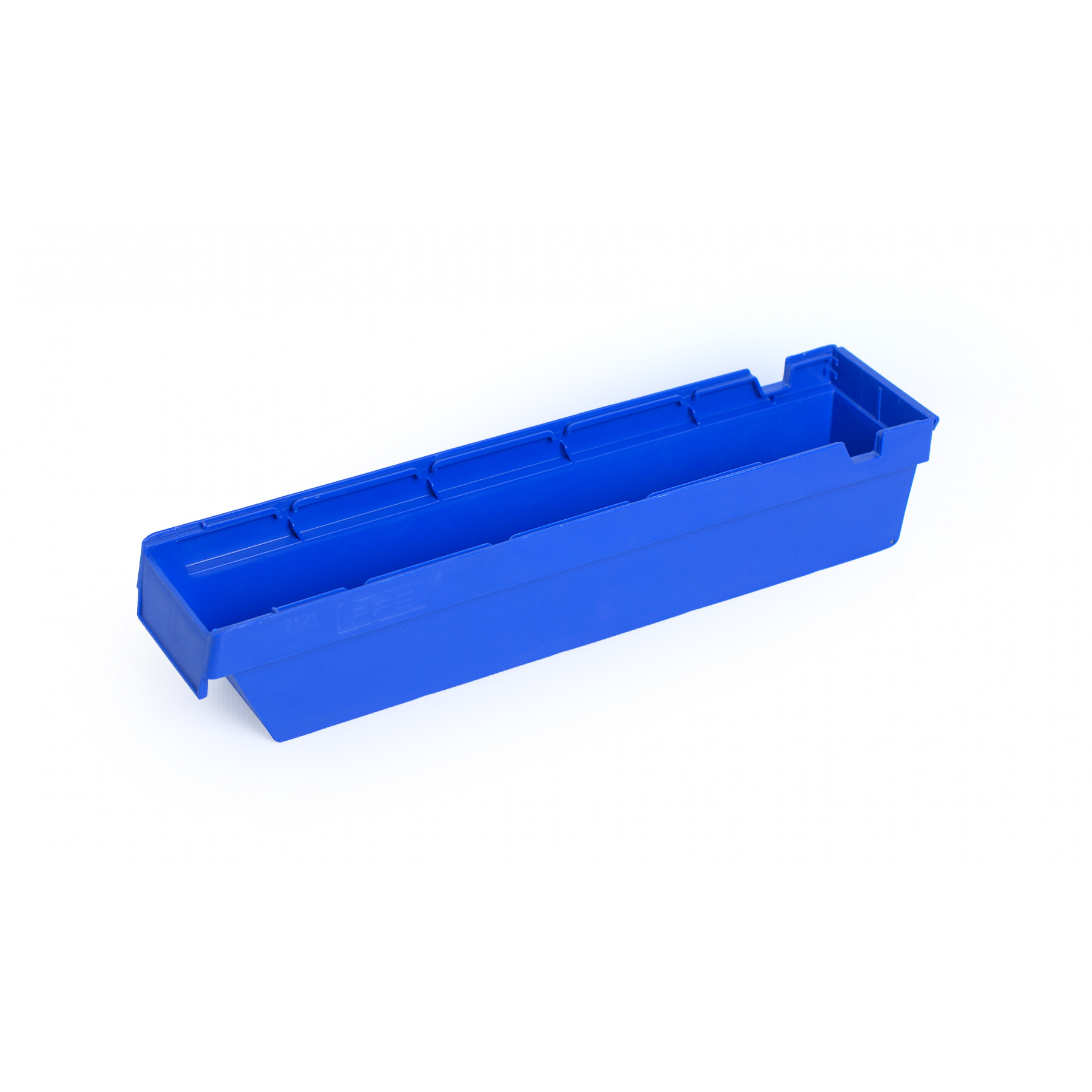 PPS Nestbare onderdelenbak 500x115x100mm, kleur blauw