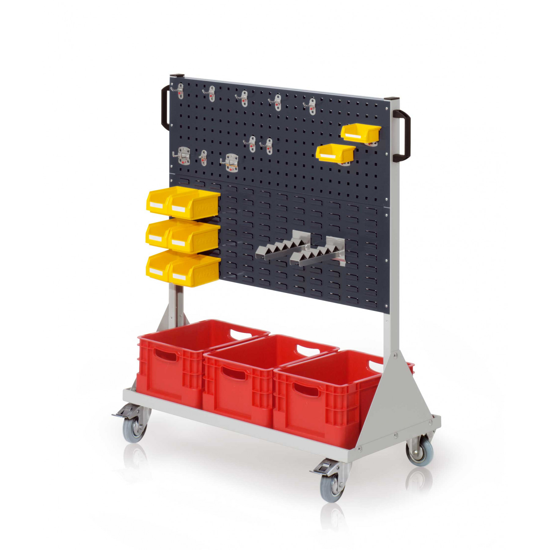 RasterMobil® gereedschap- en materiaalwagen inclusief accessoireset