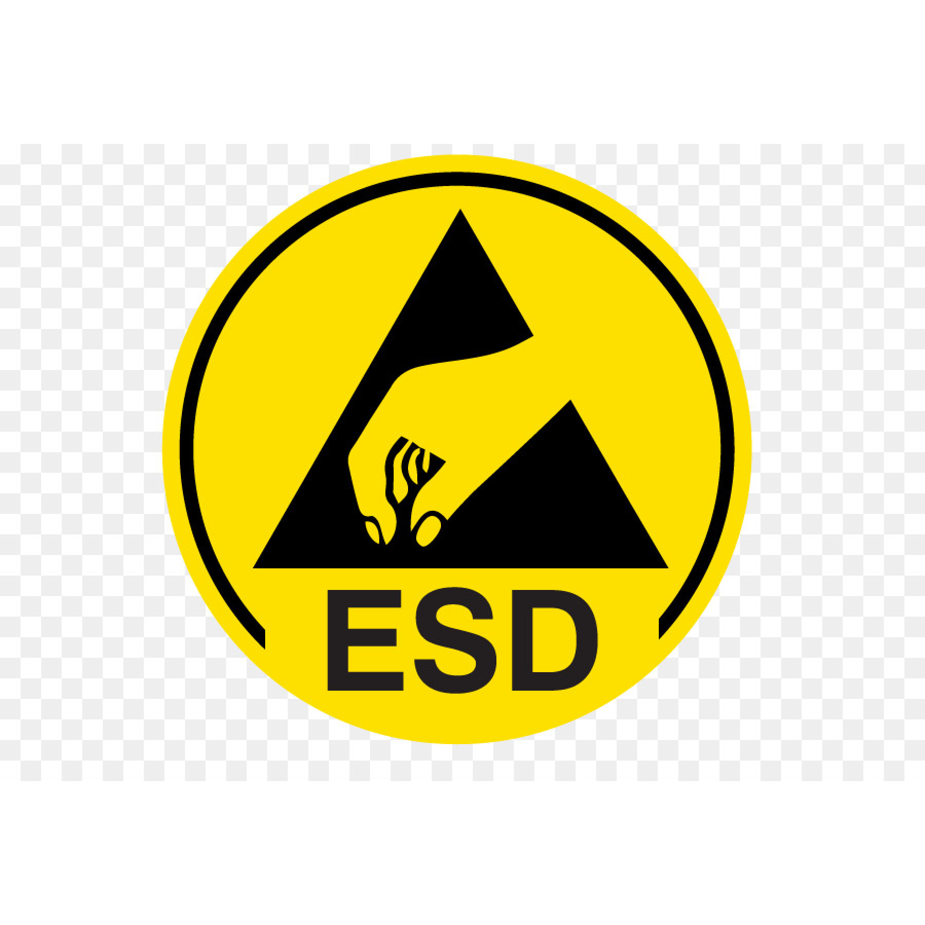 ESD Afvalzakhouder elektrolytisch verzinkt 125L
