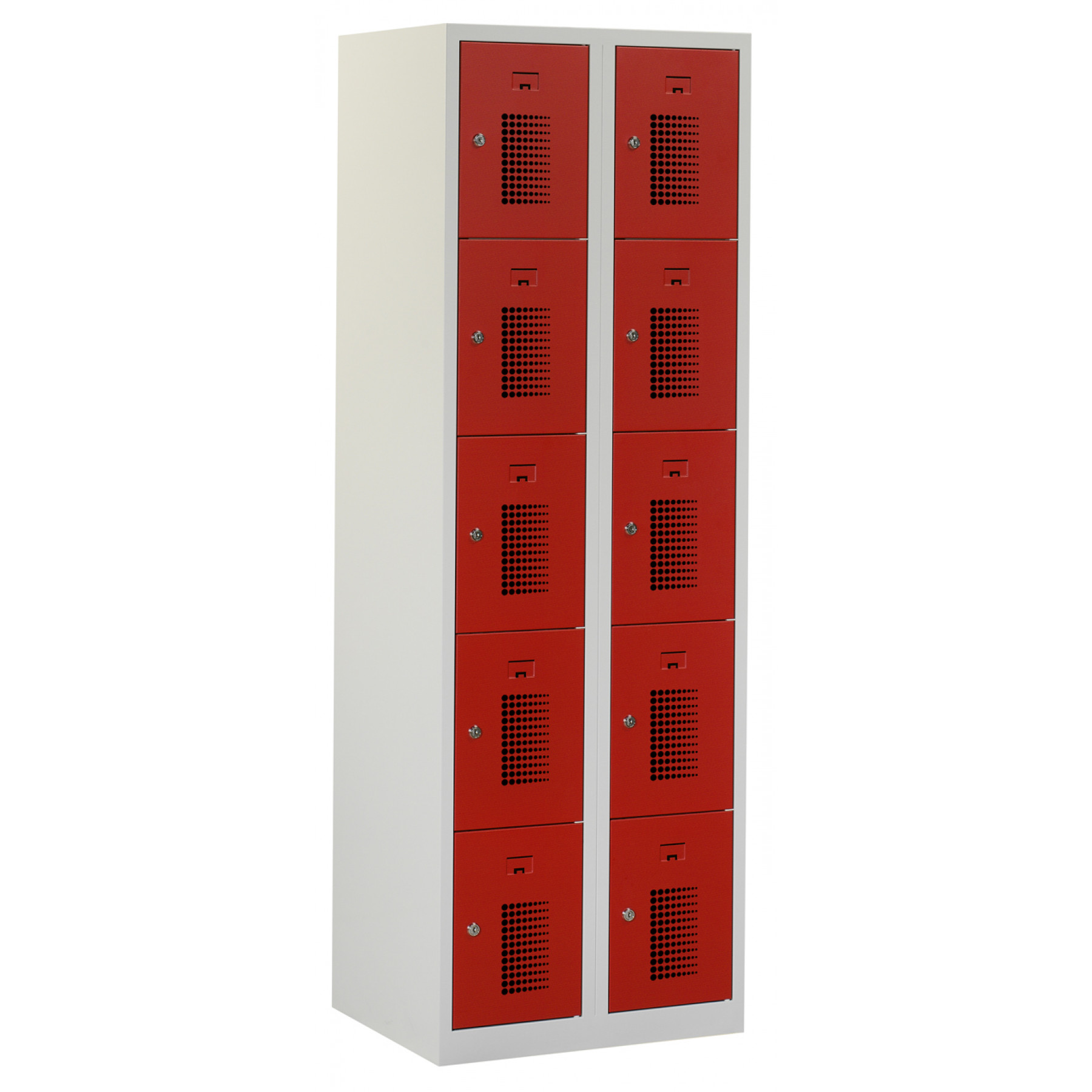 Tretal locker, type NH, 2-delig, 10 deuren