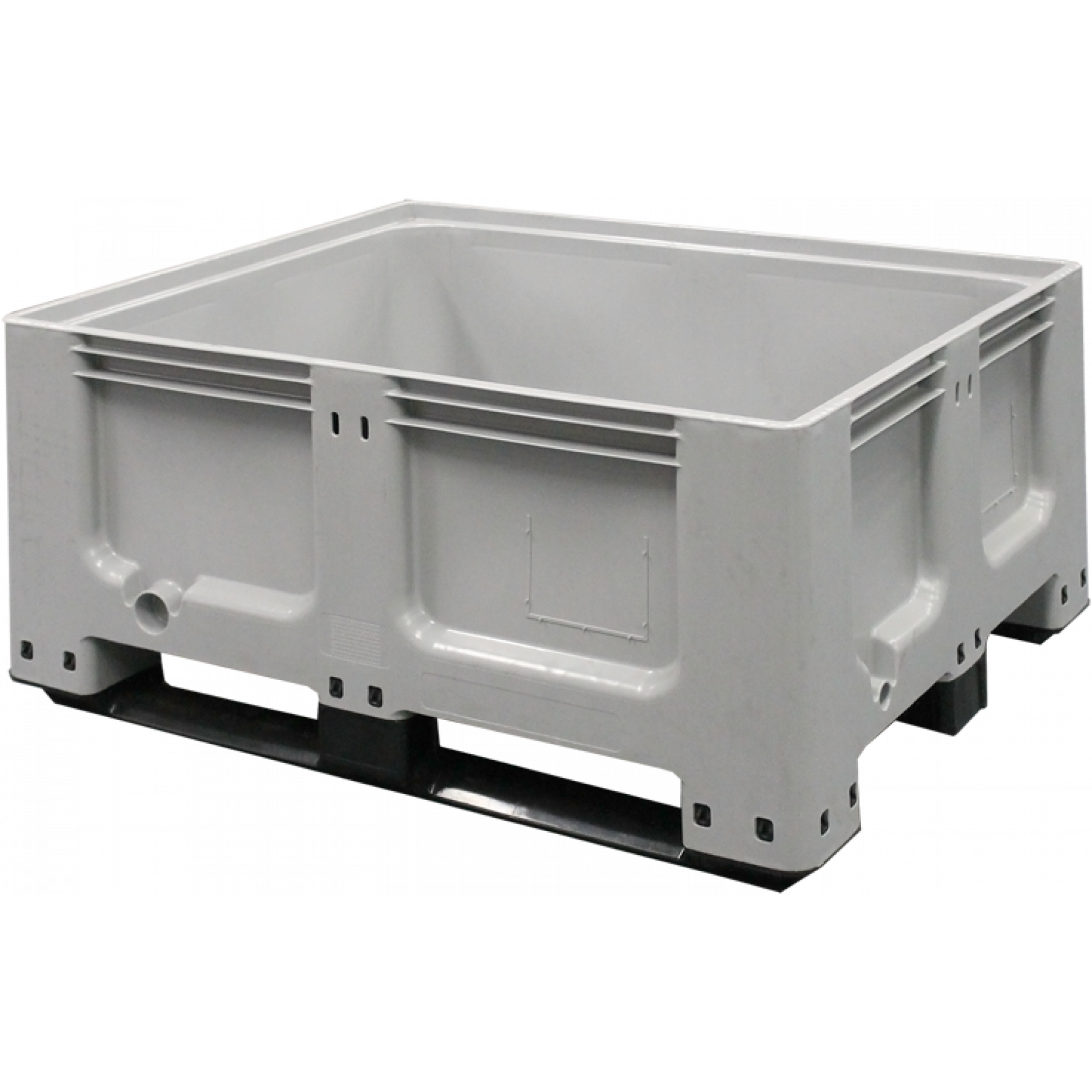 Tretal kunststof palletbox met sleeplatten 1200 x 1000 x 580 mm, 70092-S29-06-0032-70