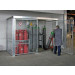 Gasflessencontainer met dak voor 104 gasflessen, GFC-M5-D-DV