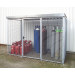 Gasflessencontainer met dak voor 104 gasflessen, GFC-M5-D