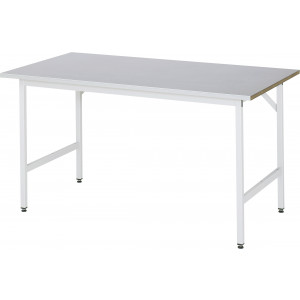 Werktafel met werkblad met staalverzinkte toplaag, serie Jerry 800 mm
